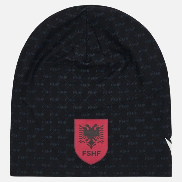 58576250 FSHF M23/24 COSTUM BEANIE BLK/RED JR