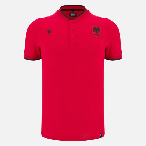 400130500001 FSHF M26/27 ATH PLYR KOR.POLO RED SR
